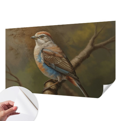 Fotobehang tienerkamer Vogelportret
