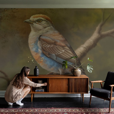Fotobehang tienerkamer Vogelportret