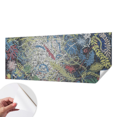 Zelfklevende behangsticker Plantenwervels