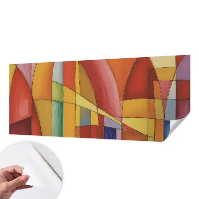 Fotobehang zelfklevend met een patroon van verschillende energievormen