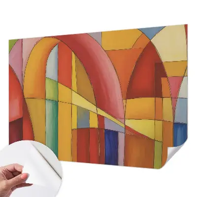 Fotobehang zelfklevend met een patroon van verschillende energievormen