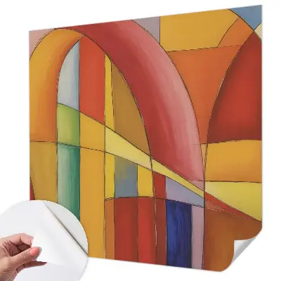 Fotobehang zelfklevend met een patroon van verschillende energievormen