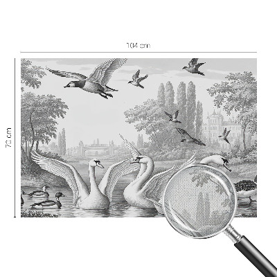 Zelfklevend fotobehang op maat Klassiek landschap