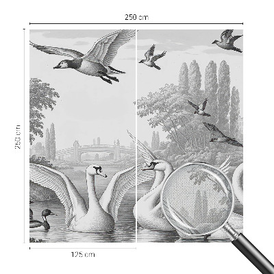 Zelfklevend fotobehang op maat Klassiek landschap