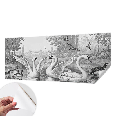 Zelfklevend fotobehang op maat Klassiek landschap
