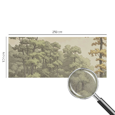 Foto behang voor de kinderkamer Idylle in het bos