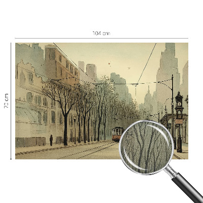 Fotobehang voor kinderkamer Stedelijke symmetrie