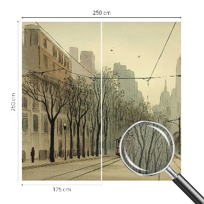 Fotobehang voor kinderkamer Stedelijke symmetrie