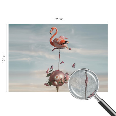 Fotobehang kinderkamer Elegante flamingo