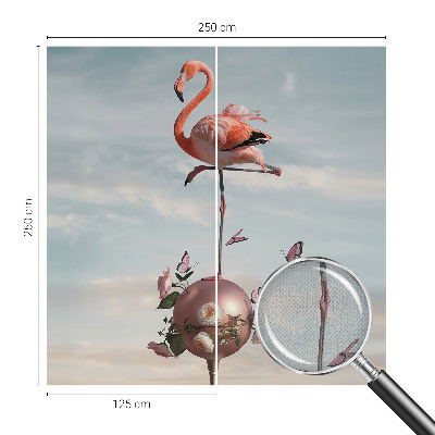 Fotobehang kinderkamer Elegante flamingo