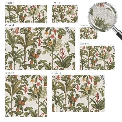 Fotobehang voor de kinderkamer Exotische natuur