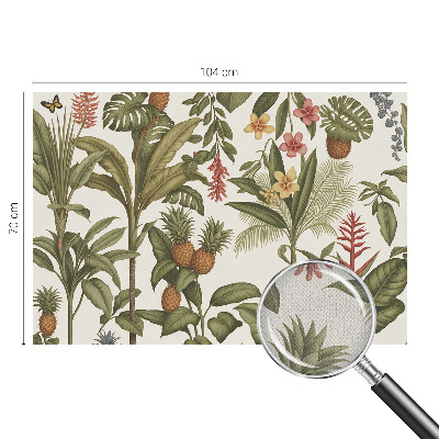 Fotobehang voor de kinderkamer Exotische natuur