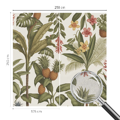 Fotobehang voor de kinderkamer Exotische natuur