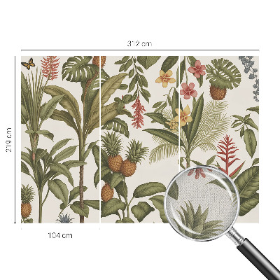 Fotobehang voor de kinderkamer Exotische natuur