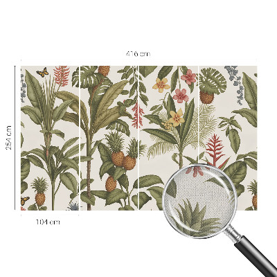 Fotobehang voor de kinderkamer Exotische natuur