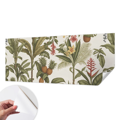 Fotobehang voor de kinderkamer met een exotisch natuureffect