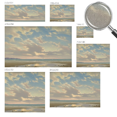Fotobehang babykamer Een rustige kust