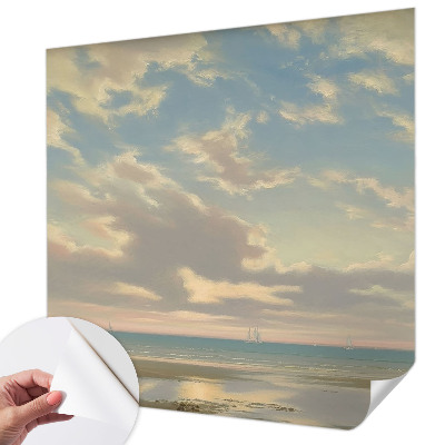 Fotobehang babykamer Een rustige kust