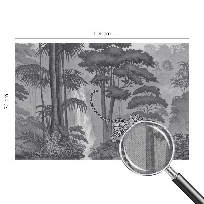 Zelfklevend fotobehang Tropische jungle