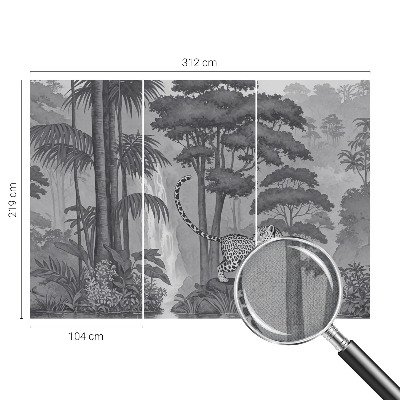 Zelfklevend fotobehang Tropische jungle