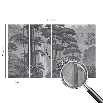 Zelfklevend fotobehang Tropische jungle