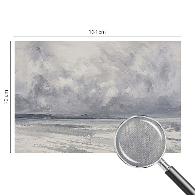 Fotobehang zelfklevend met motief van een storm aan de horizon