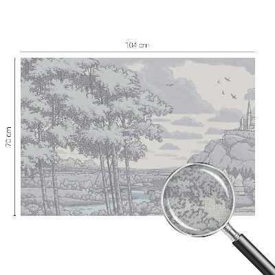 Foto behang voor de kinderkamer Sprookjesachtig landschap