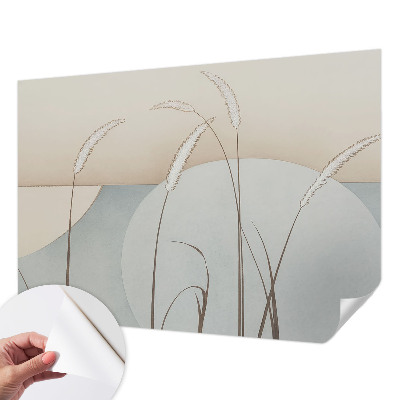 Fotobehang voor de kinderkamer Zachte grassen