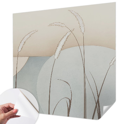 Fotobehang voor de kinderkamer Zachte grassen