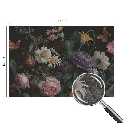 Fotobehang tienerkamer Bloemige elegantie