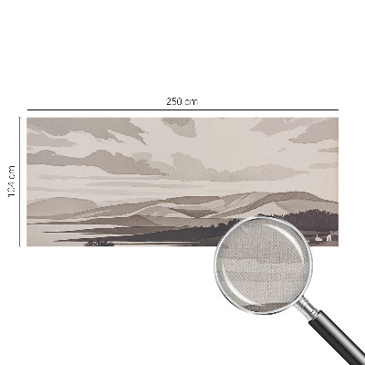 Zelfklevend fotobehang Een vredig landschap