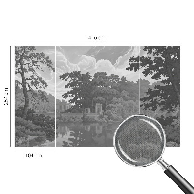 Foto behang voor de keuken Natuurlijk landschap