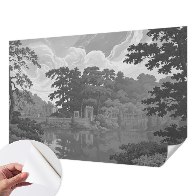 Foto behang voor de keuken Natuurlijk landschap