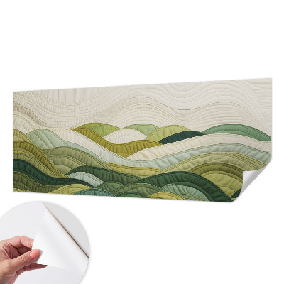 Fotobehang zelfklevend Stoffenheuvels