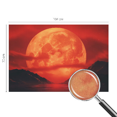 Zelfklevend fotobehang op maat Nachtelijk fenomeen