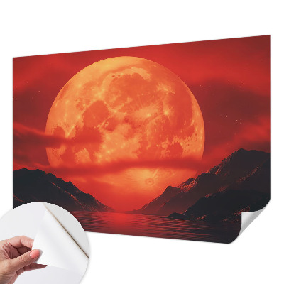 Zelfklevend fotobehang op maat met een nachtelijk fenomeen als afbeelding