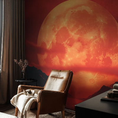 Zelfklevend fotobehang op maat Nachtelijk fenomeen