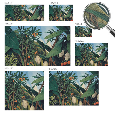 Fotobehang voor kinderkamer Tropische jungle