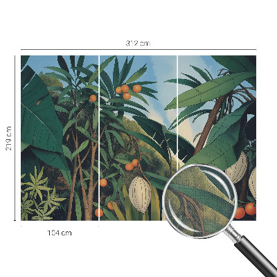 Fotobehang voor kinderkamer Tropische jungle