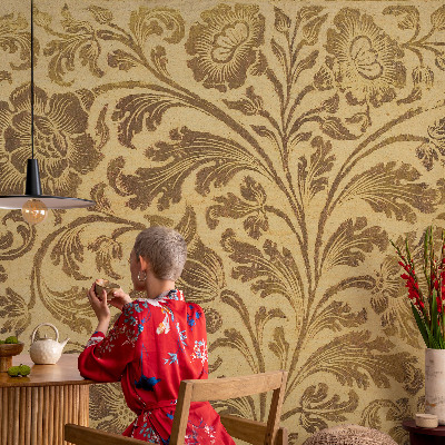 Zelfklevend fotobehang Bloemenpatroon