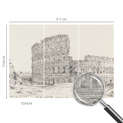 Fotobehang zelfklevend Oude ruïnes