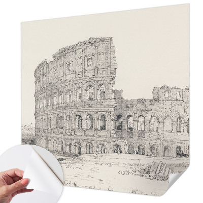 Fotobehang zelfklevend Oude ruïnes