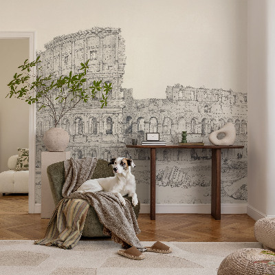 Fotobehang zelfklevend Oude ruïnes