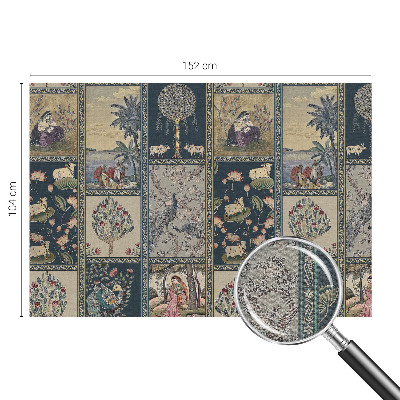 3D fotobehang Romantische scène
