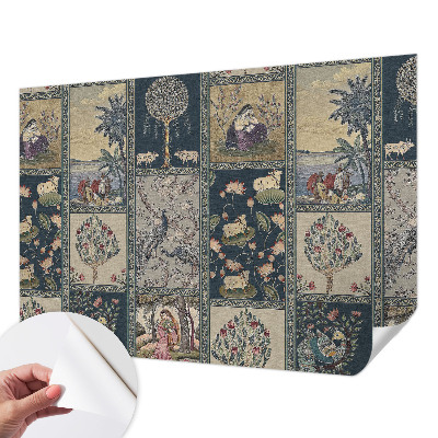 3D fotobehang Romantische scène