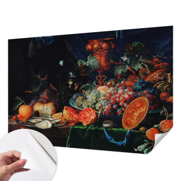 Fotobehang kinderkamer met een overvloed aan fruit als motief