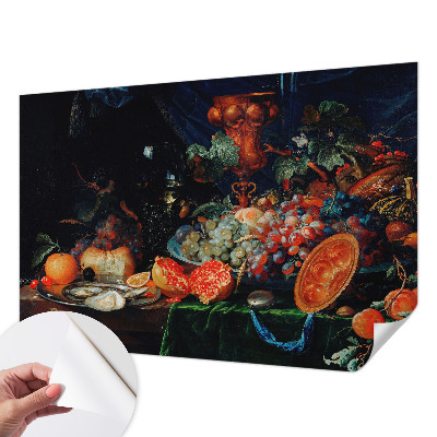 Fotobehang kinderkamer met een overvloed aan fruit als motief