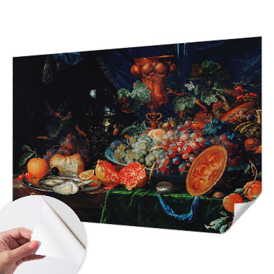 Fotobehang kinderkamer met een overvloed aan fruit als motief