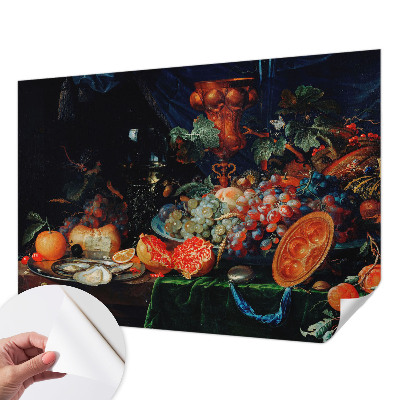 Fotobehang kinderkamer met een overvloed aan fruit als motief
