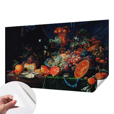 Fotobehang kinderkamer met een overvloed aan fruit als motief